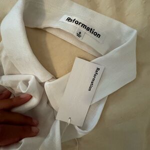 Reformation Tace Linen Dress